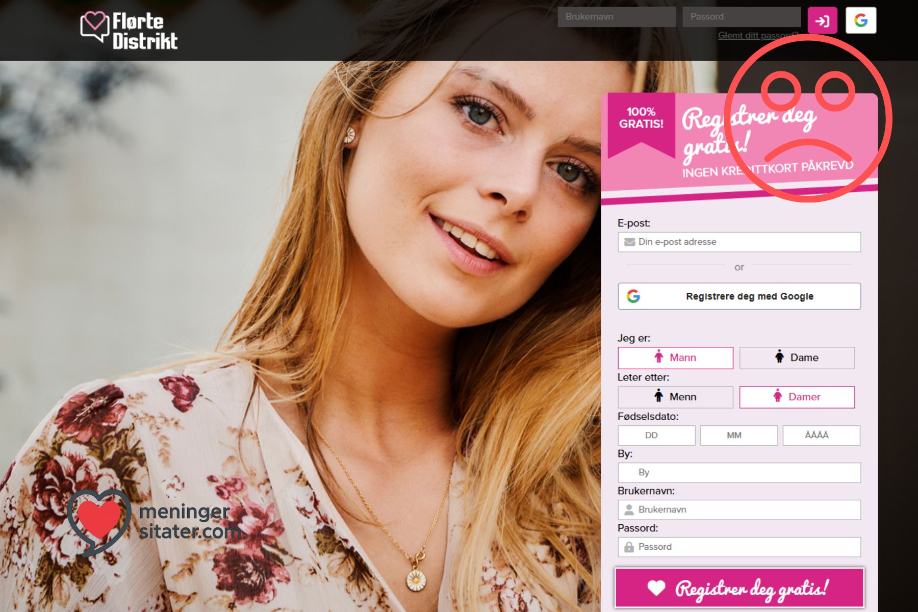 Flortedistrikt svindel