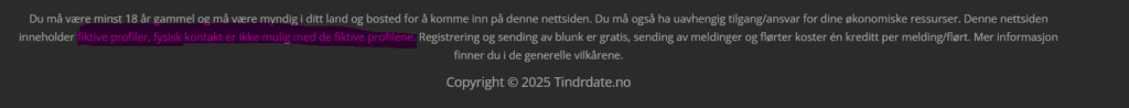 tindrdate falske profiler.