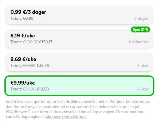 Dette er prisene for å snakke med andre mennesker i kismia