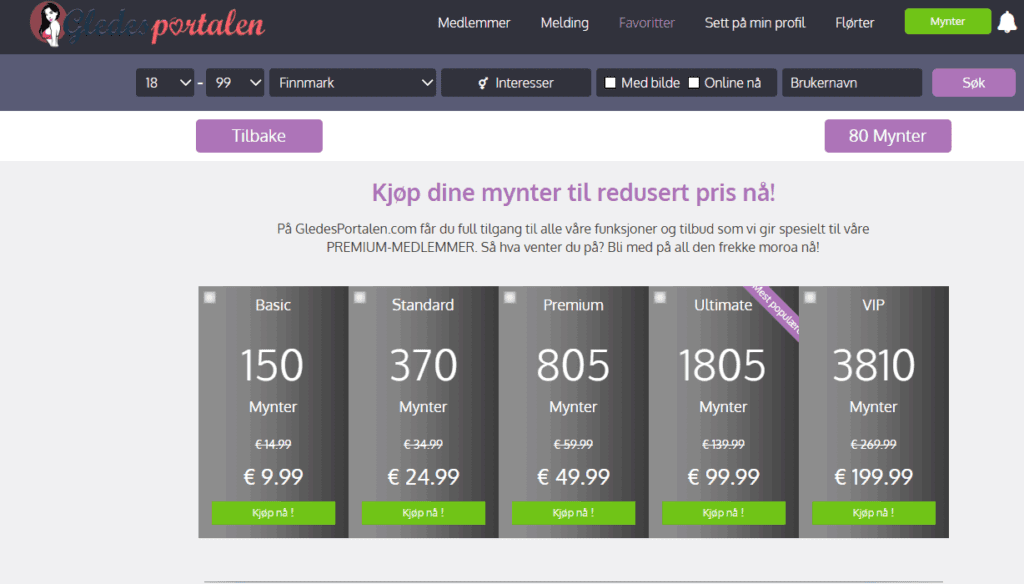 gledesportalen pris
