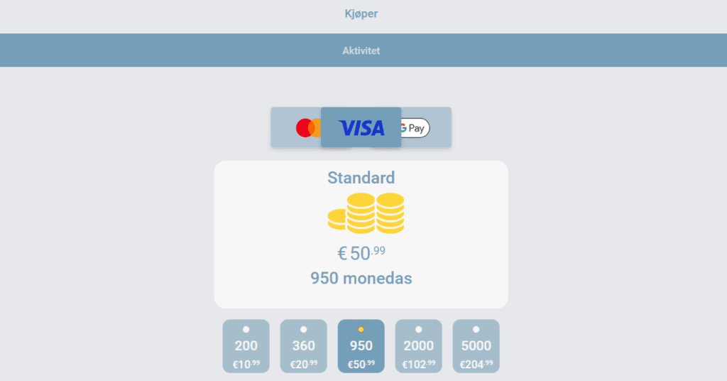 Milflair.com pris