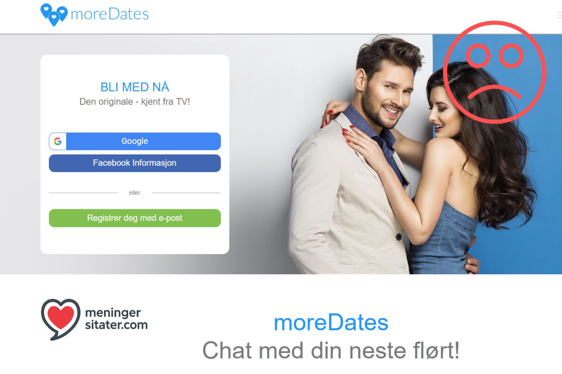 moredates svindel