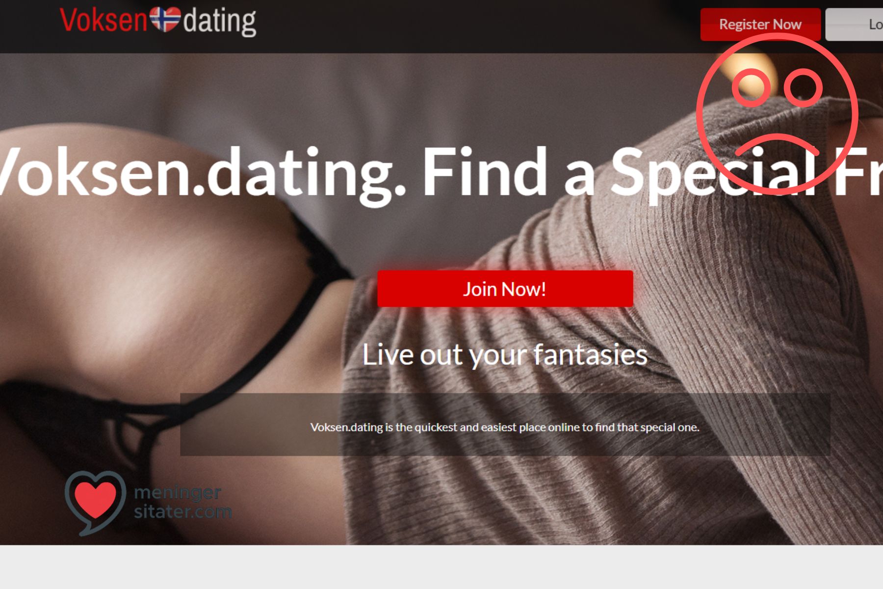 voksen dating svindel