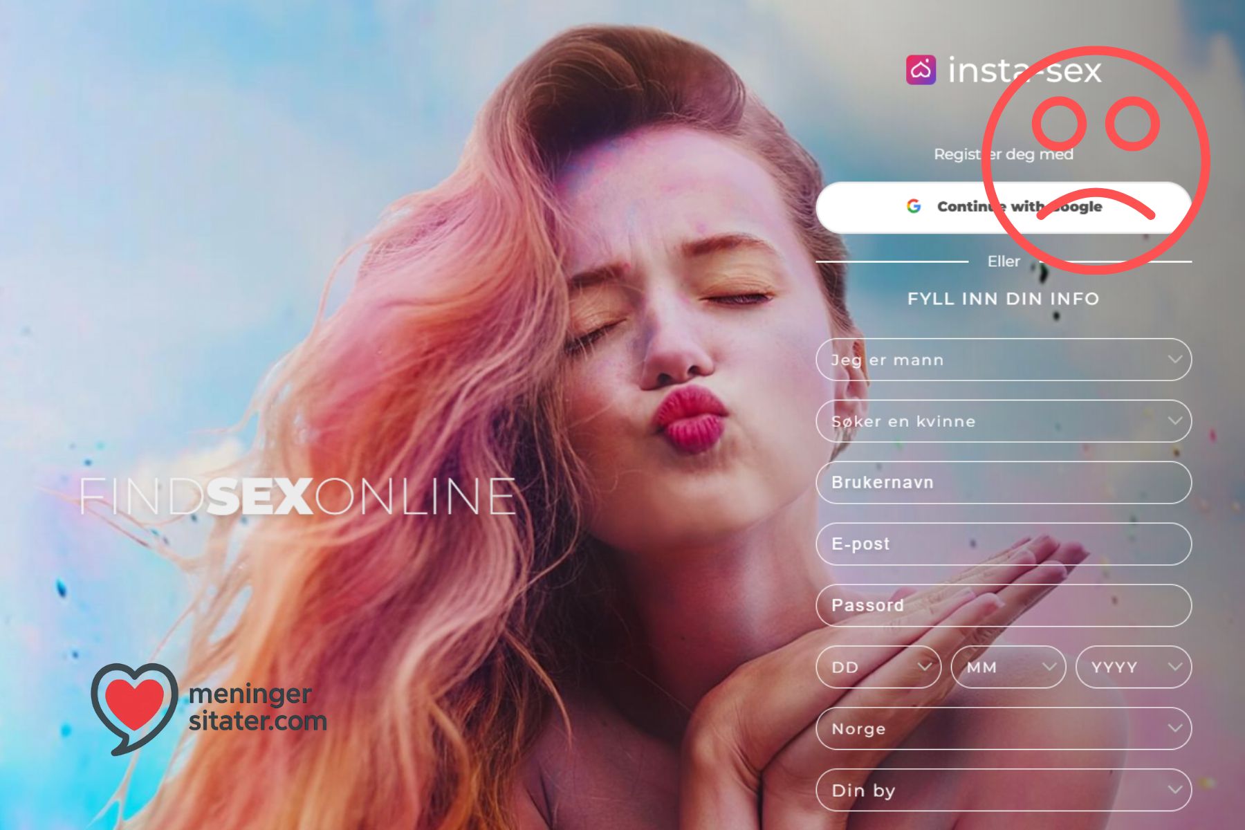 insta-sex svindel