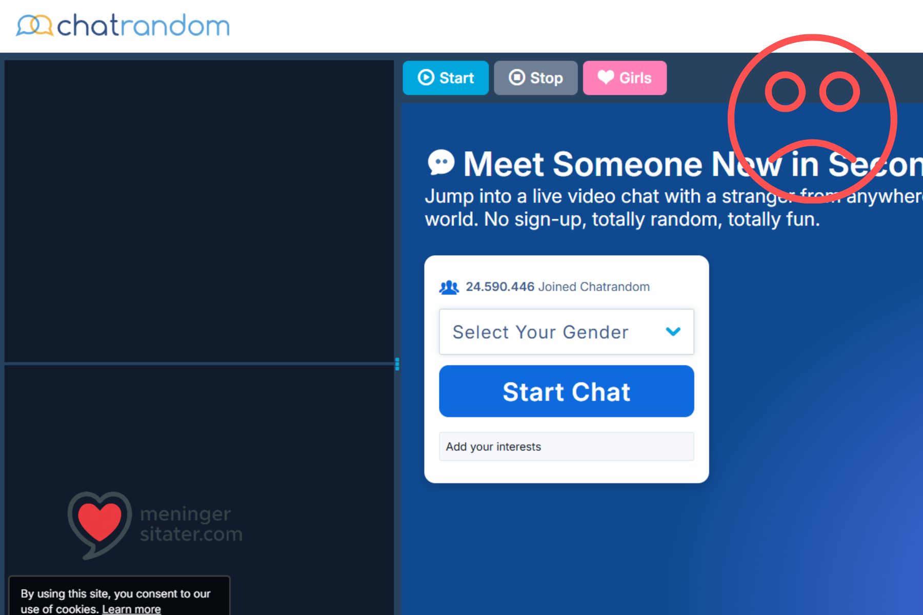 chatrandom svindel