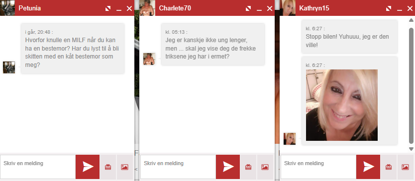 Meldingene er så frekke at de til og med er morsomme.