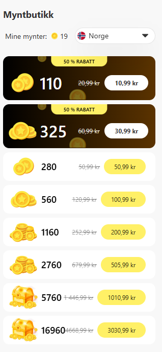 Hvor mye koster Fachat pris