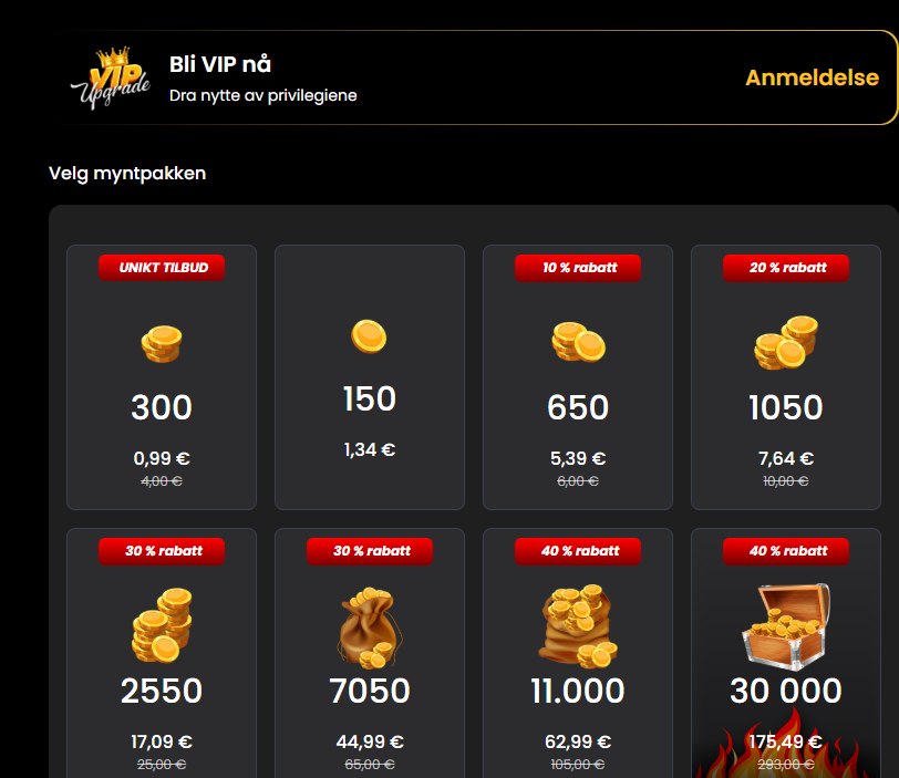Hva koster Chatmatch.tv