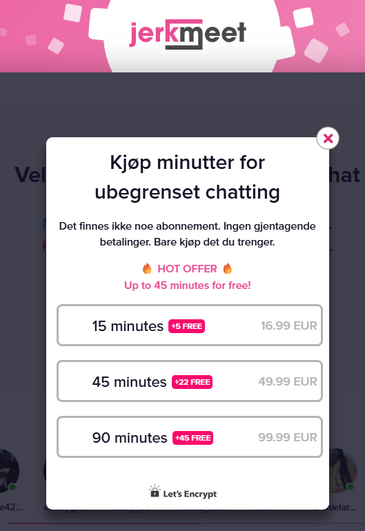 Hva koster JerkMeet? pris