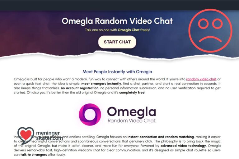 omegla chat svindel