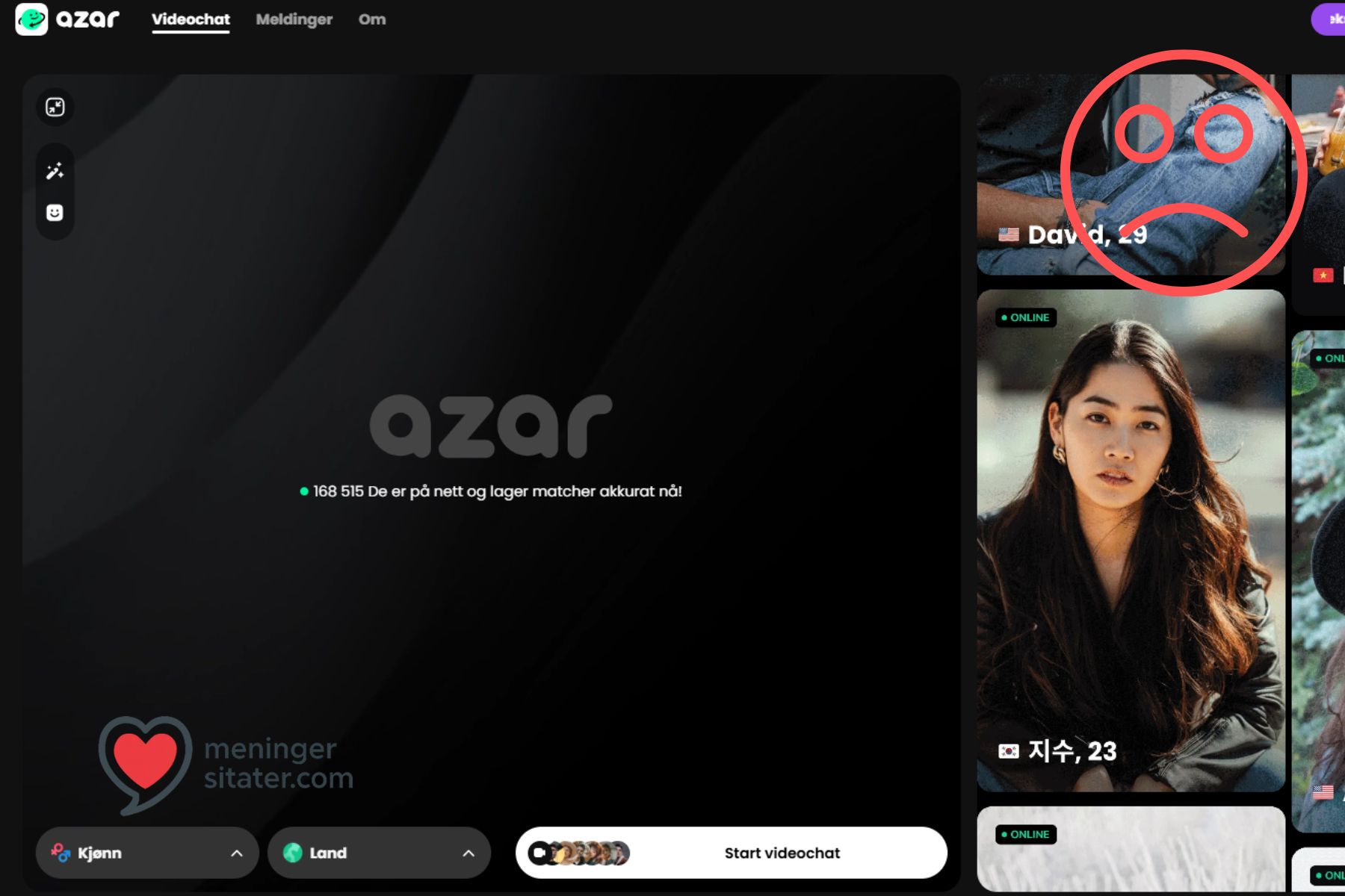 azar live svindel