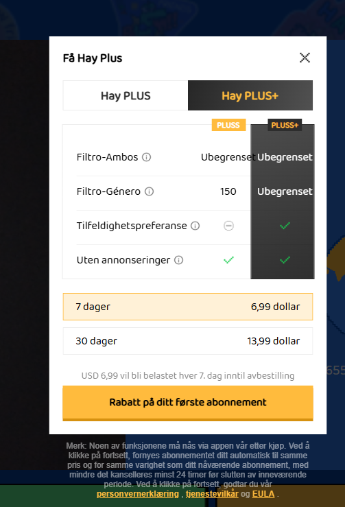 Hva koster Hay.fun pris