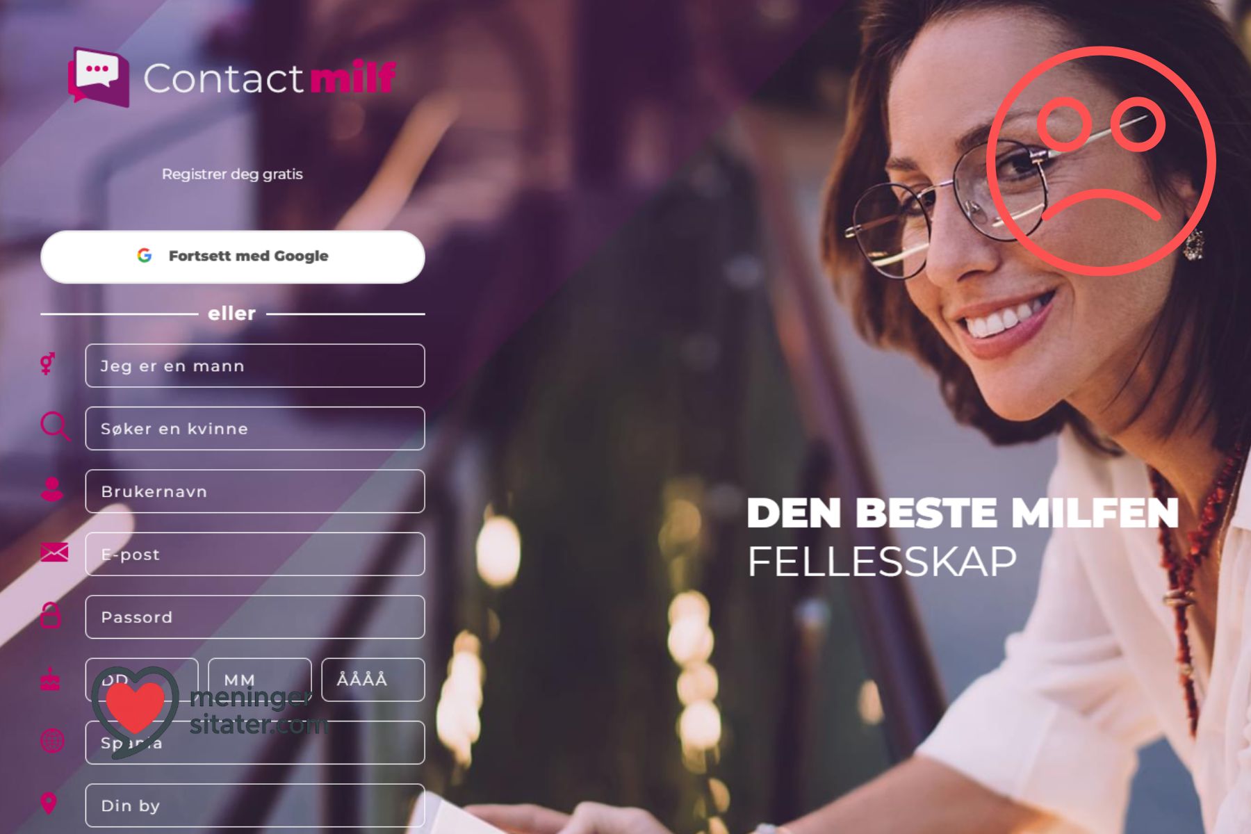 contact milf svindel