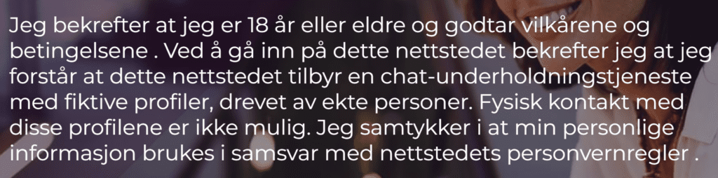 Her har du bevis på at det dreier seg om falske profiler – de sier det selv!